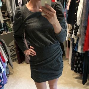 Rebecca Taylor Grey Jersey Dress